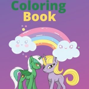 kids coloring book: drawing animals book cute animals unicorn, lion, tiger, elephant, rabbit, giraffe, deer for kids ages 3 - 8