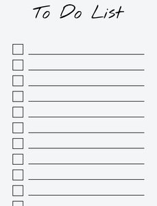 To Do List Notepad: Shit To Do List, Checklist, Task Planner for Grocery Shopping, Planning, Organizing (Funny Quotes)