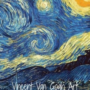 Vincent Van Gogh Art 2022 Desk Planner: Monthly Planner, 8.5x11, Personal Organizer for Scheduling and Productivity