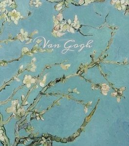 Van Gogh: Almond Blossoms, Hardcover Journal Writing Notebook Diary with Dotted Grid, Lined, & Blank Vintage Paper Style Pages