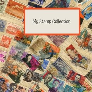 My Stamp Collection: Stamp Collecting Album for Kids