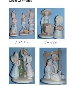 Mary Barker's Complete Collection Home Interiors/ Homco Circle of Friends