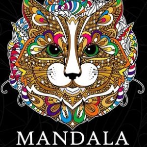 Mandala Cats Coloring Books: Stress-relief Coloring Book For Grown-ups, Men, Women