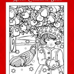 Vintage Holiday: Adult Coloring Book
